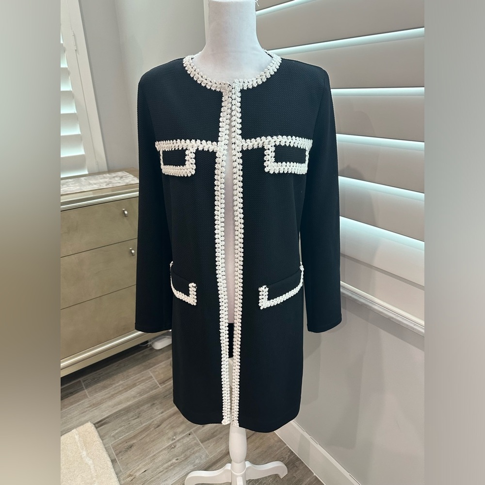SALE Jus D’Orange Paris, Coat, Coco Style, Lightweight, Made in France, Size S